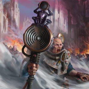 Herald's Horn - Warhammer 40000 MtG Art