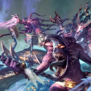 Heralds of Tzeentch - Warhammer 40000 MtG Art