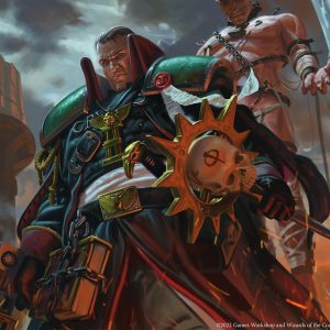 Inquisitor Eisenhorn - Warhammer 40000 MtG Art