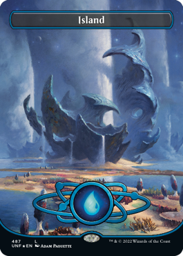 Island MtG Art from Unfinity Set by Adam Paquette - Art of Magic: the ...