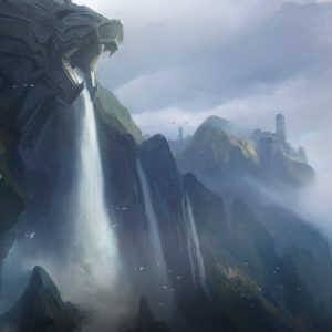 Island 2 - The Brothers' War MtG Art