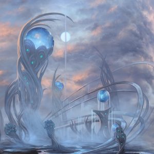 Island - Phyrexia: All Will Be One Art