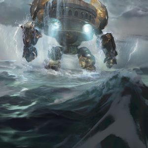 Island - The Brothers' War MtG Art