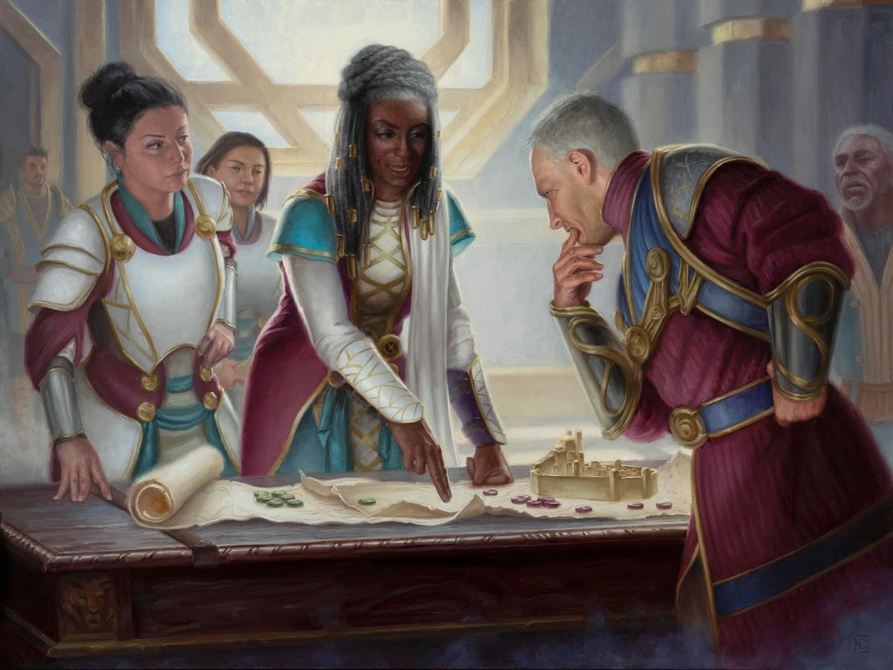 Kayla's Reconstruction - The Brothers' War MtG Art