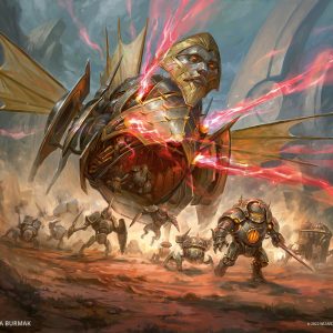 Liberator, Urza's Battlethopter - The Brothers' War MtG Art