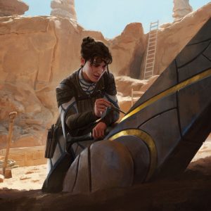 Loran, Disciple of History - The Brothers' War MtG Art