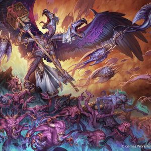 Lord of Change - Warhammer 40000 MtG Art