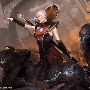 Magus Lucea Kane - Warhammer 40000 MtG Art