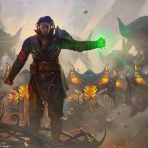 Mishra, Eminent One - The Brothers' War MtG Art