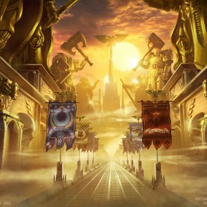 Path of Ancestry - Warhammer 40000 MtG Art