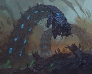 Phyrexian Fleshgorger MtG Art from The Brothers' War Set by Steve ...