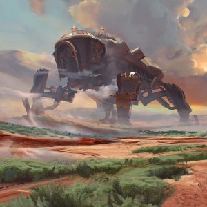 Plains - The Brothers' War MtG Art