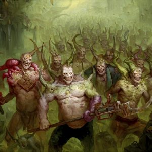 Poxwalkers - Warhammer 40000 MtG Art