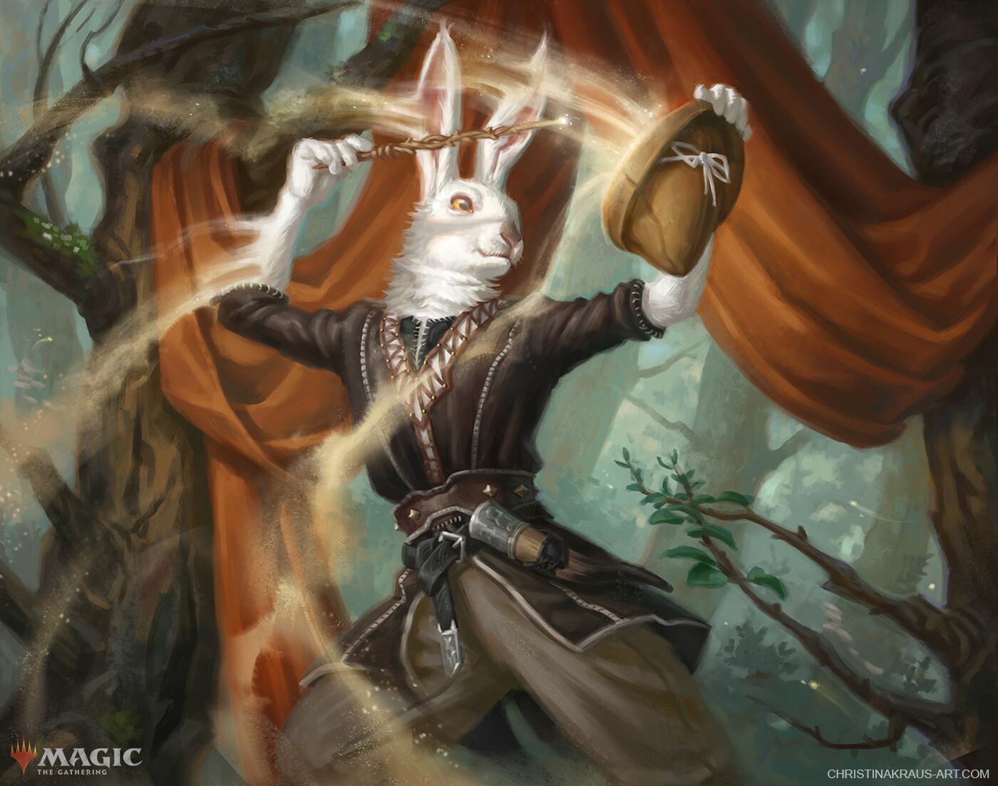 Preston, the Vanisher MtG Art from Jumpstart 2022 Set by Christina Kraus -  Art of Magic: the Gathering