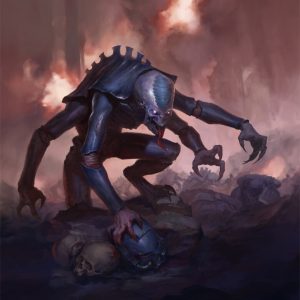 Purestrain Genestealer - Warhammer 40000 MtG Art