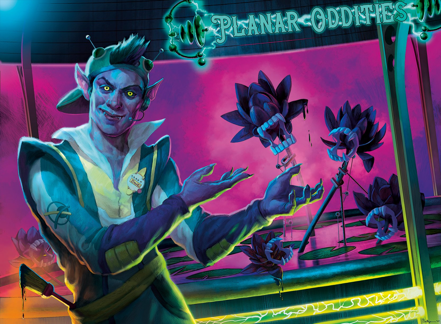 Scampire - Unfinity MtG Art