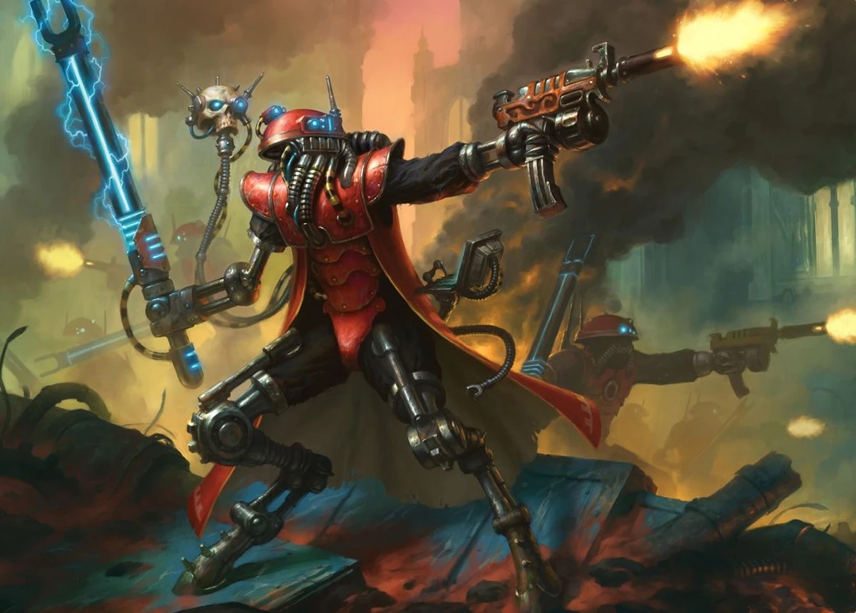 Sicarian Infiltrator - Warhammer 40000 MtG Art