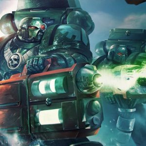 Space Marine Devastator - Warhammer 40000 MtG Art