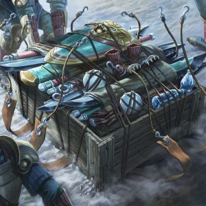 Supply Drop - The Brothers' War MtG Art