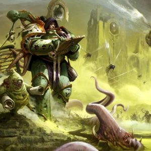 Tallyman of Nurgle - Warhammer 40000 MtG Art