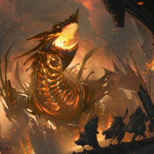 The Fall of Kroog - The Brothers' War MtG Art