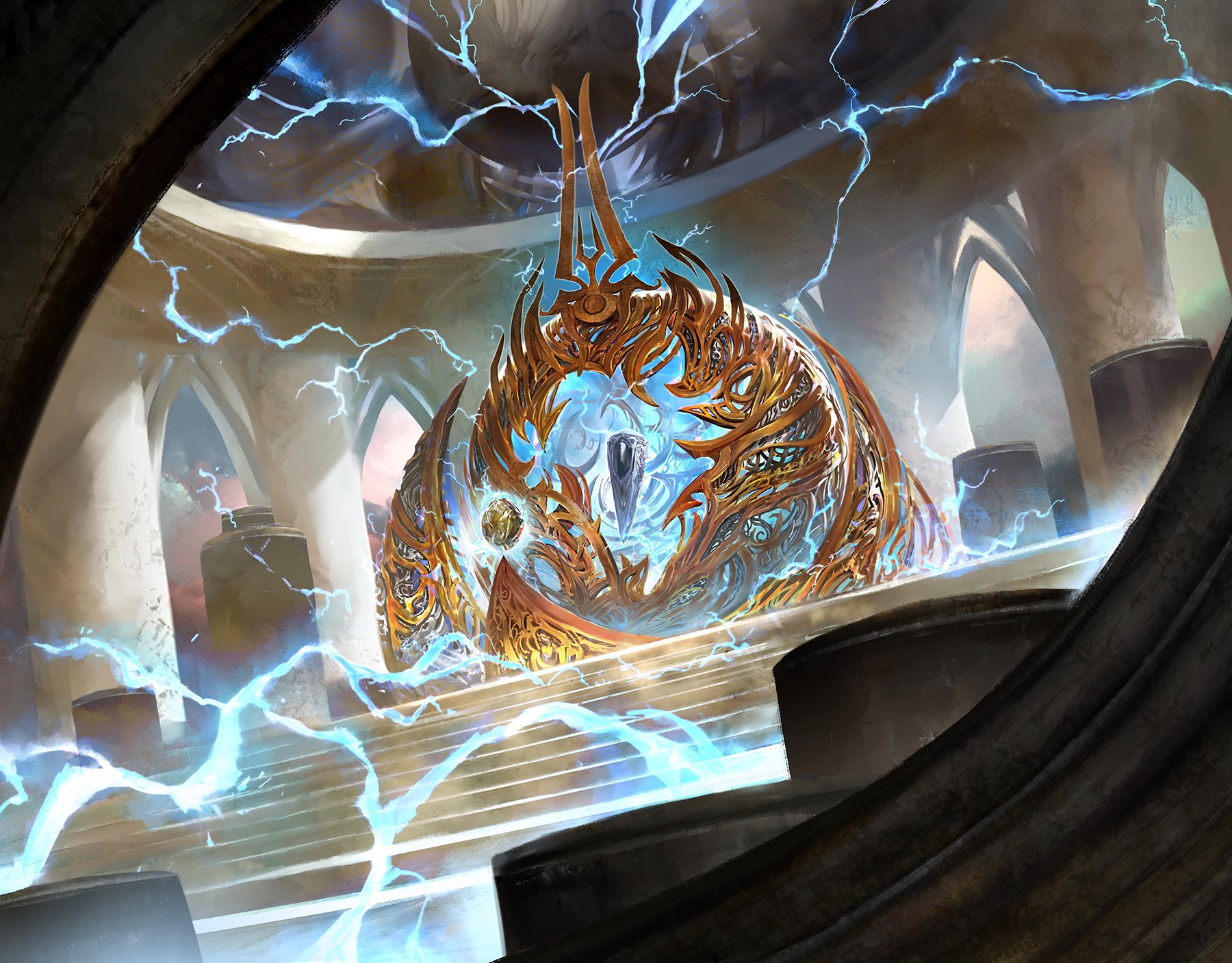 The Temporal Anchor - The Brothers' War MtG Art