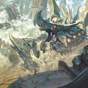 Traxos, Scourge of Kroog - The Brothers' War MtG Art