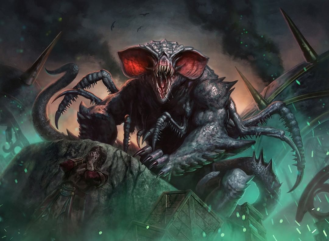 Trench Stalker - The Brothers' War MtG Art