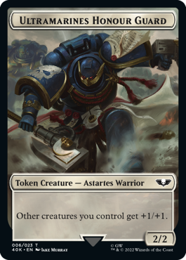 Ultramarines Honour Guard Token