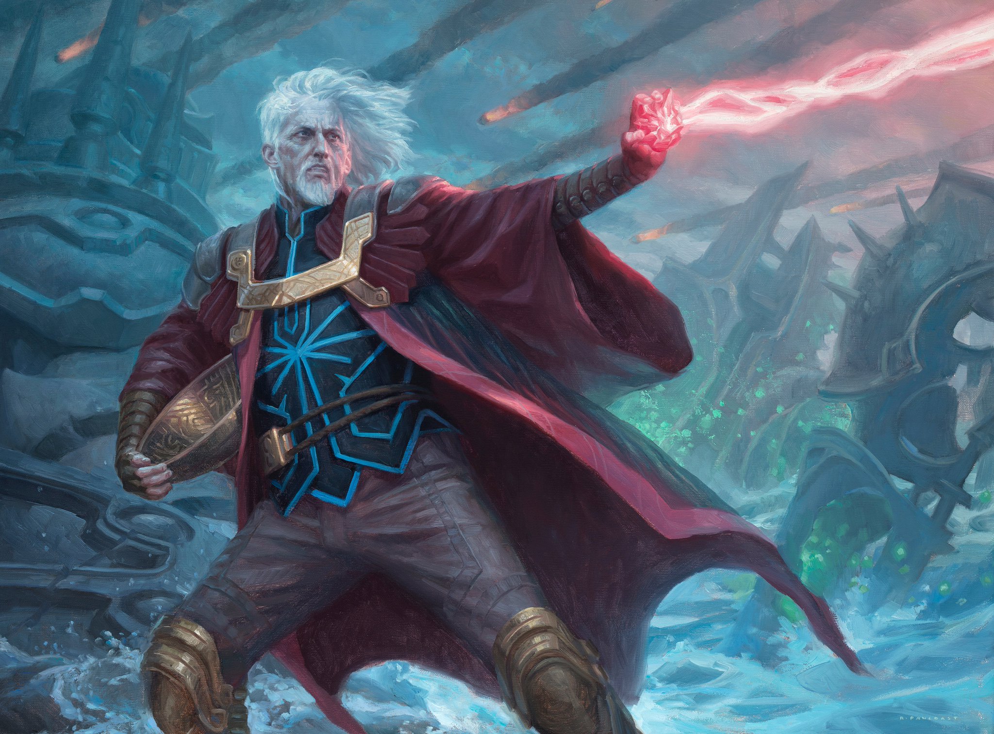 Urza, Lord Protector MtG Art from The Brothers' War Set by Ryan