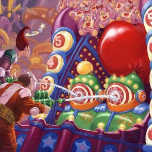 Water Gun Balloon Game - Unfinity MtG Art