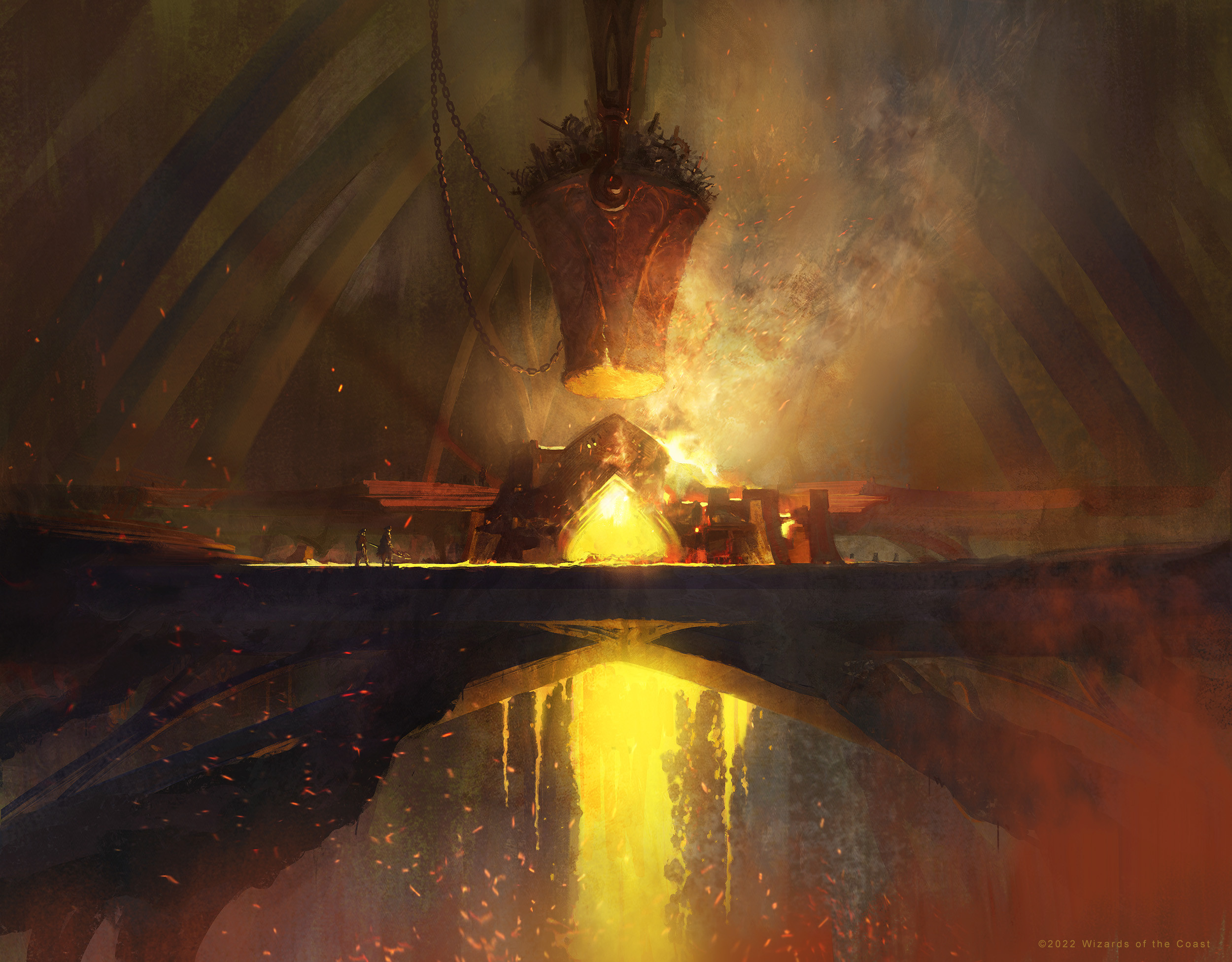 Wondrous Crucible - The Brothers' War MtG Art