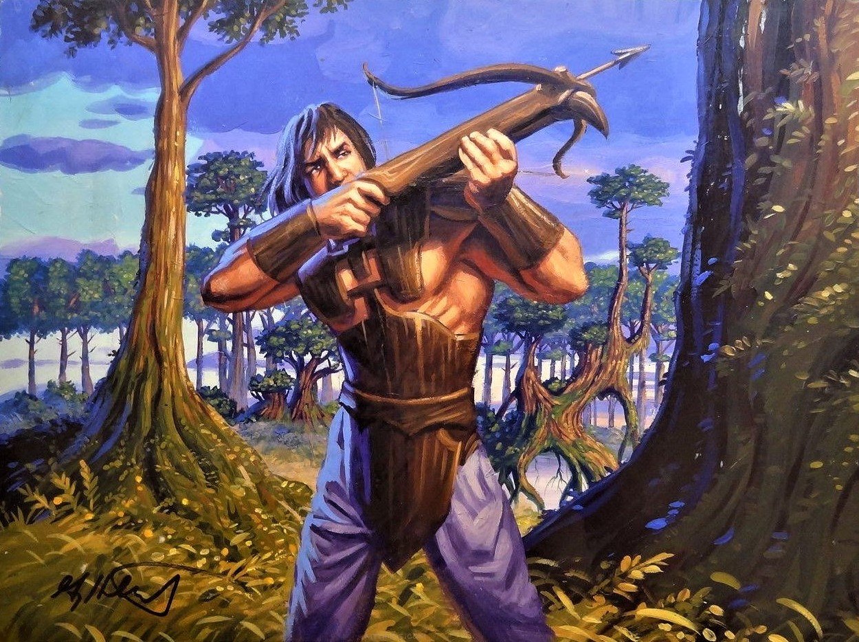 Crossbow Infantry - MtG Art