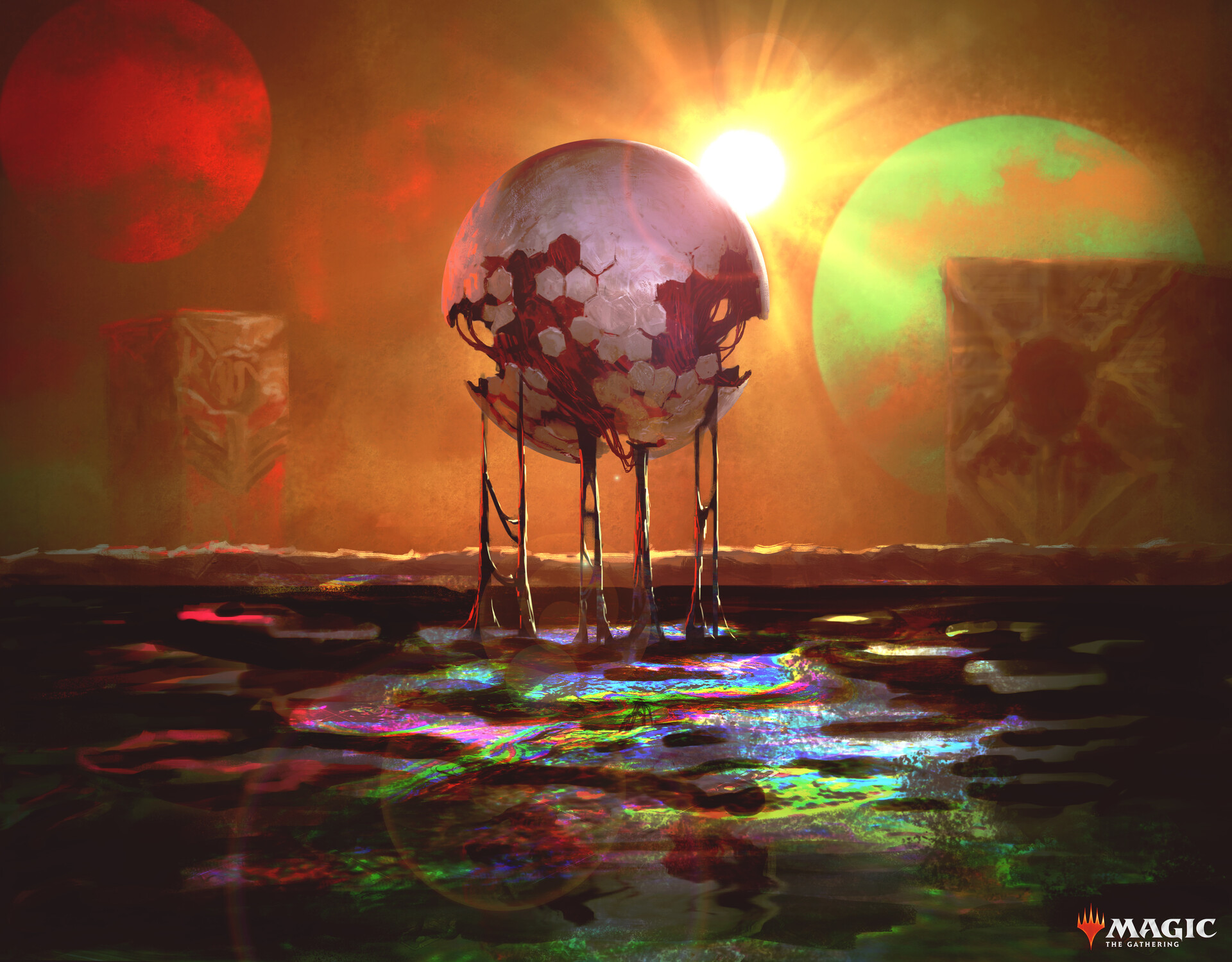 Glistening Sphere - Phyrexia All Will Be One MtG Art