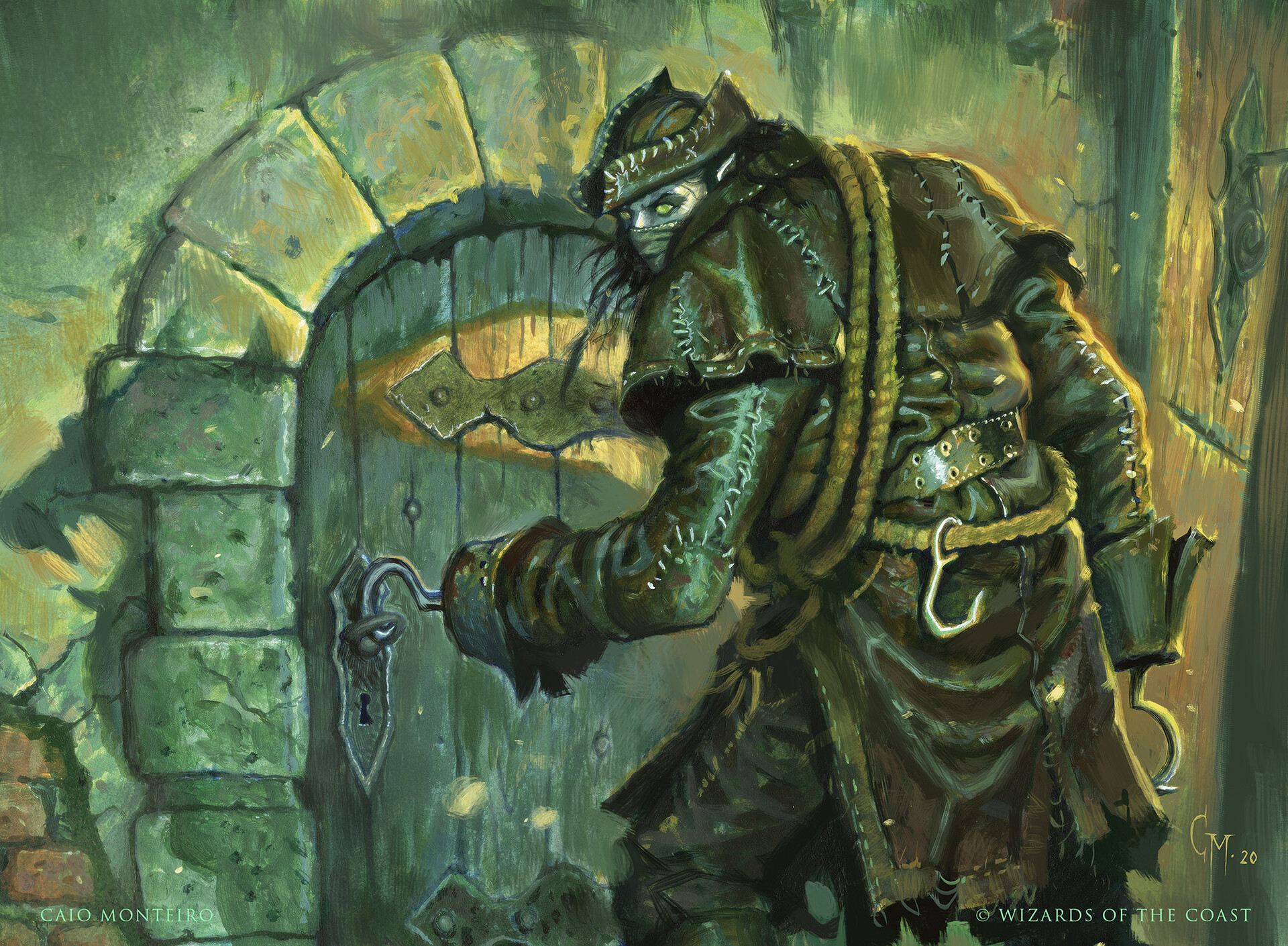 Hookhand Mariner - MtG Art