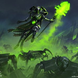 Technomancer - Warhammer 40000 MtG Art