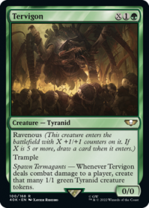 Tervigon MtG Art from Warhammer 40000 Set by Xavier Ribeiro - Art of ...