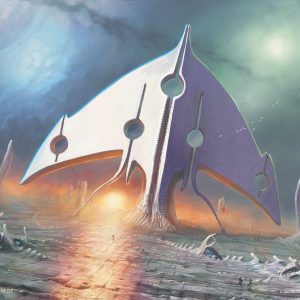 The Monumental Facade - Phyrexia All Will Be One MtG Art