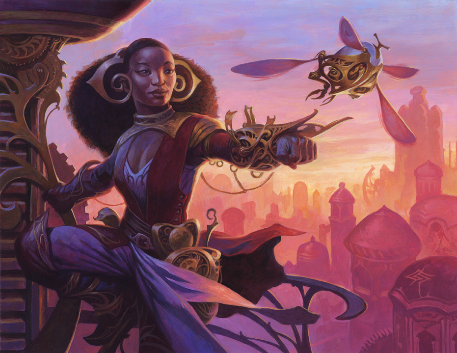 Thopter Engineer - MtG Art