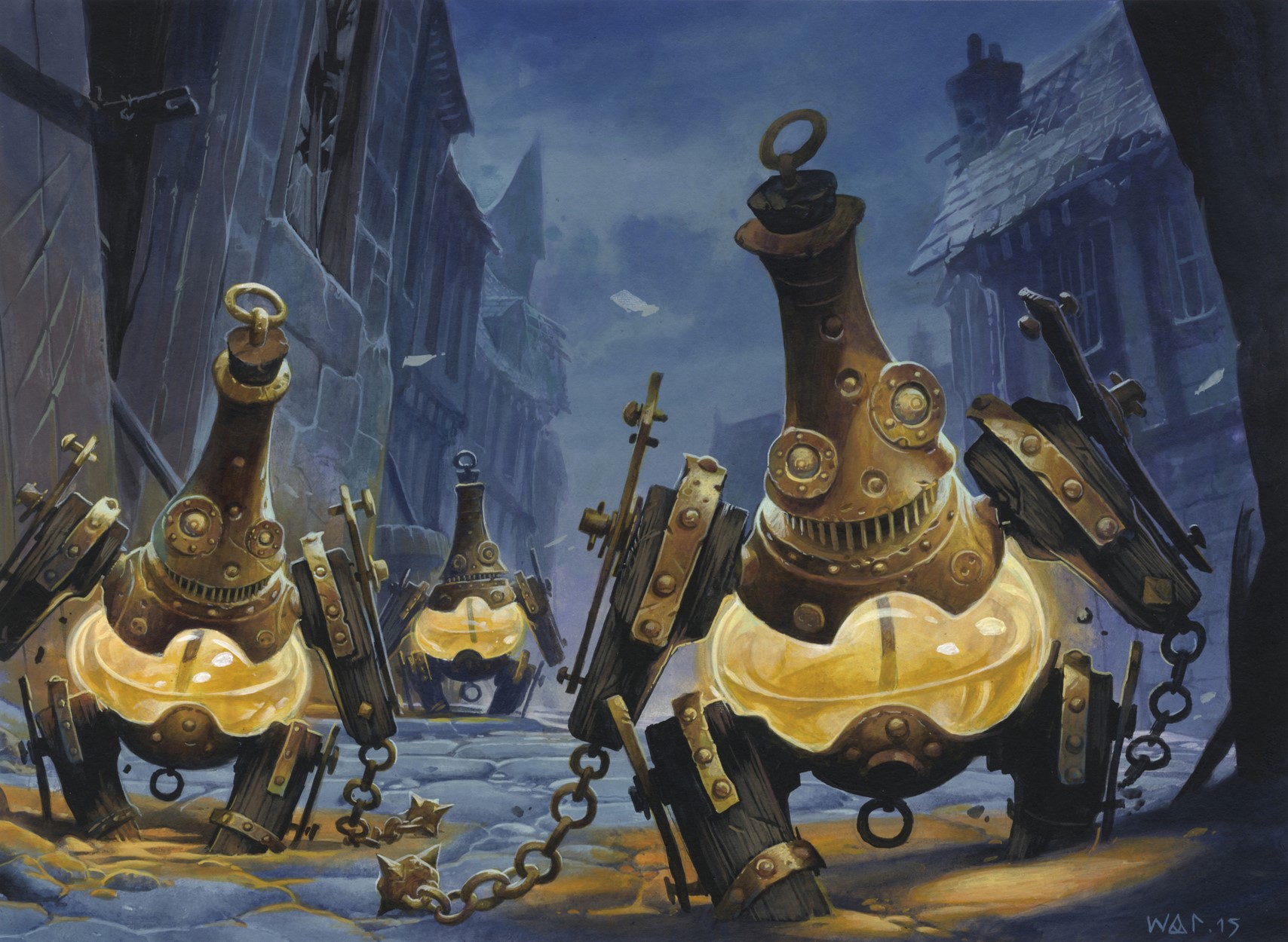 Ticking Gnomes - MtG Art