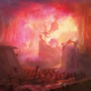 Warstorm Surge - Warhammer 40000 MtG Art