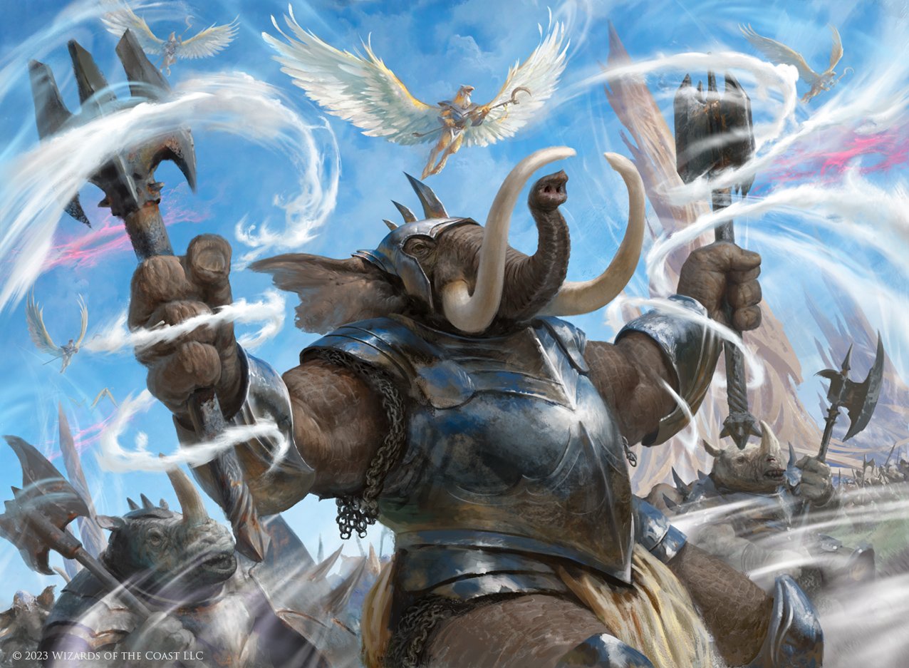 Belenon War Anthem - March of the Machine MtG Art