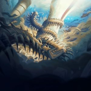 Caetus, Sea Tyrant of Segovia - March of the Machine MtG Art