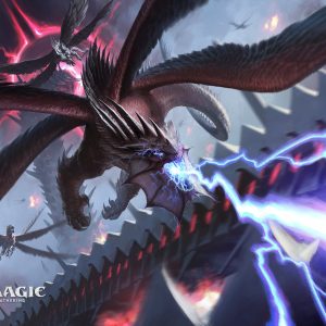 Defiant Thundermaw - March of the Machine MtG Art