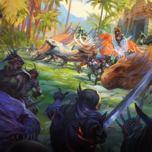 Invasion of Ixalan - March of the Machine MtG Art