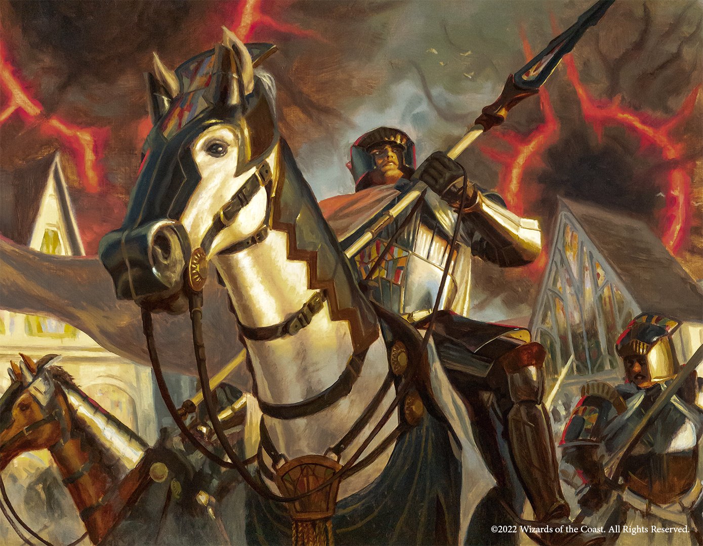 Knight of the New Coalition - March of the Machine MtG Art