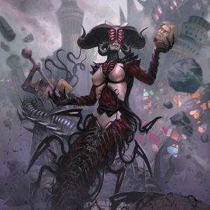 Sheoldred (Variant) - March of the Machine MtG Art