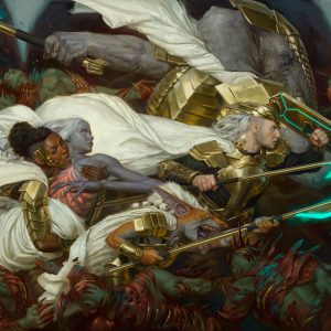 Storm the Seedcore - March of the Machine MtG Art