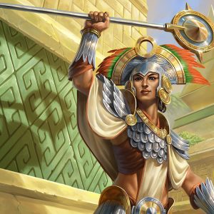 Sun-Blessed Guardian - March of the Machine MtG Art