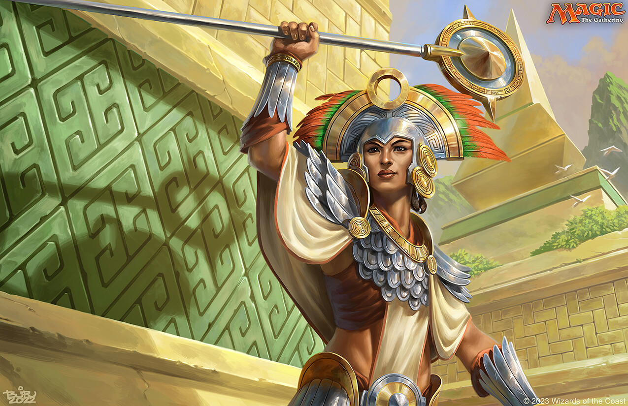 Sun-Blessed Guardian - March of the Machine MtG Art